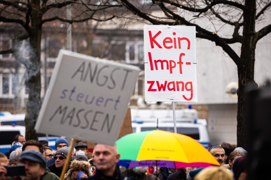 Die AfD hat am Samstag in Hannover demonstriert. (Archivbild)