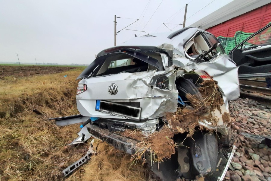 Das Auto des 53-Jährigen ist nur noch ein Totalschaden. 