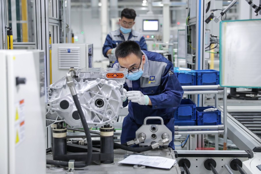 In einem VW-Werk von China hat es einen Omikron-Ausbruch gegeben. (Symbolbild)