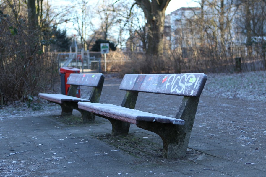 Unter einer Parkbank in Salzgitter sind die Kaninchen ausgesetzt worden. (Archivbild)