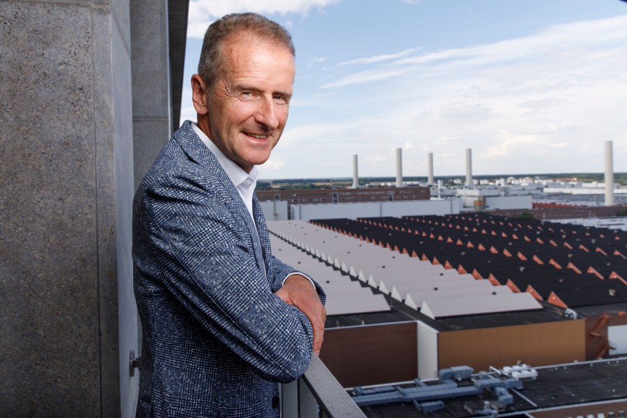 VW-Chef Herbert Diess konnte sich 2019 über ein Jahresgehalt von knapp 9,9 Millionen Euro freuen.