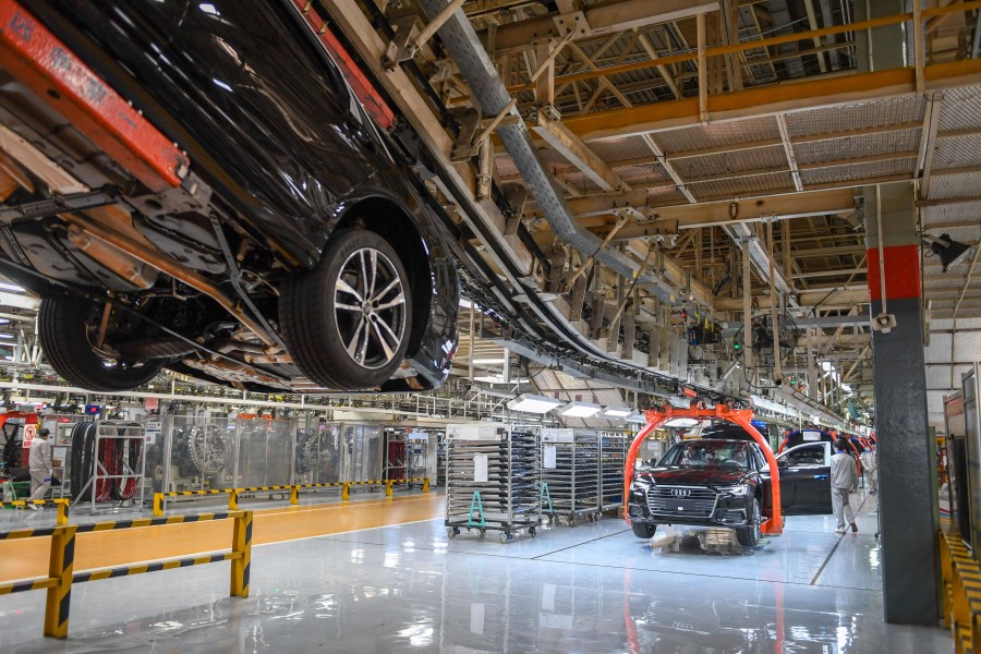 In einem VW-Werk von China hat es einen Omikron-Ausbruch gegeben. (Symbolbild)