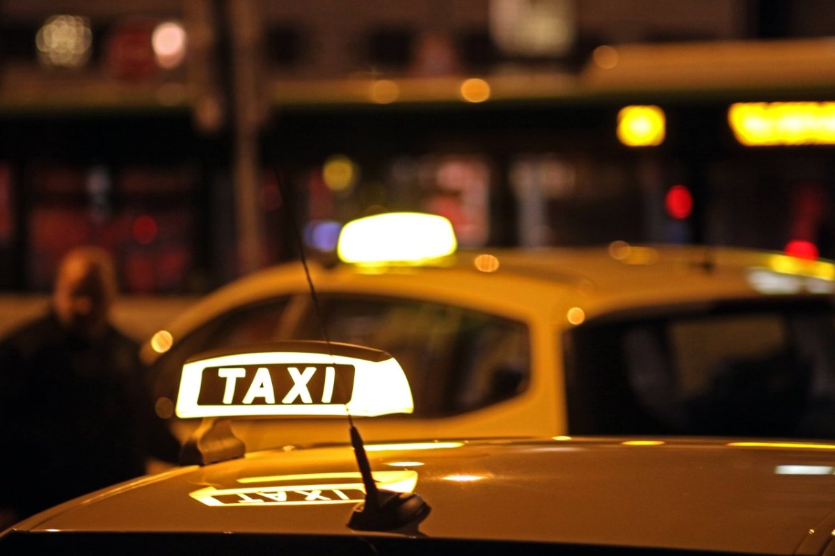 taxi abend nacht nachts