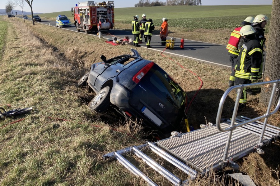 In Schöppenstedt geriet ein Rentner mit seinem Auto auf Umwege. 