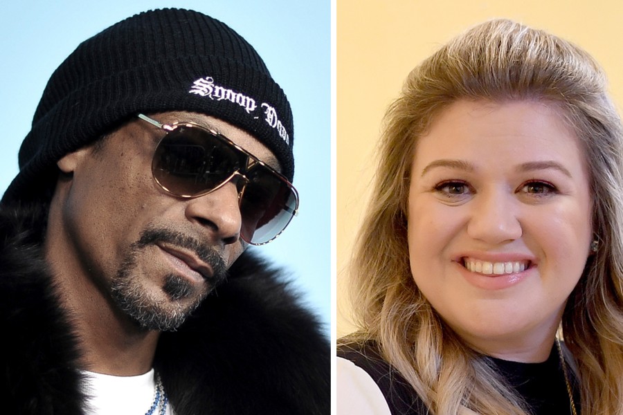 Rapper Snoop Dogg und Sängerin Kelly Clarkson moderieren den „American Song Contest“.
