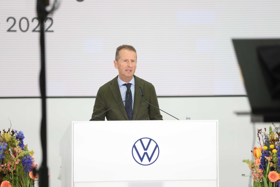 Chef von VW: Herbert Diess. (Archivbild)