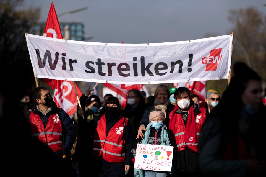 Die Gewerkschaft ver.di ruft in Niedersachsen zum erneuten Warnstreik auf. Deswegen bleiben viele Kitas am 8. März dicht. (Archivbild)