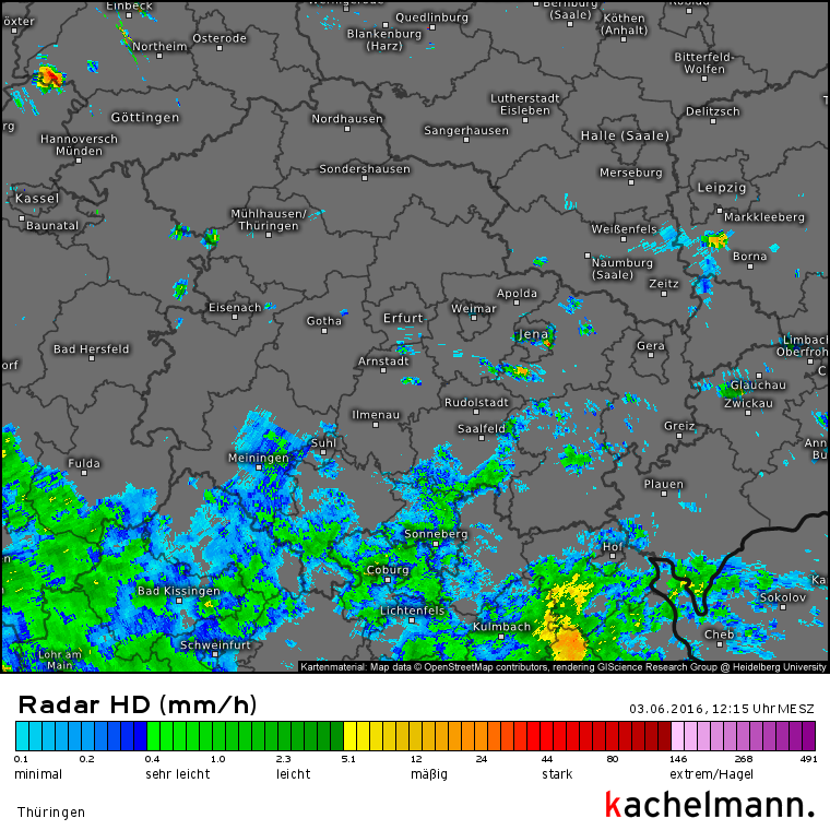 Regen zieht ab, jetzt kommen Schauer und Gewitter