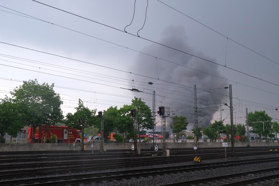 Eine riesige Rauchwolke ist in Hannover zu sehen!