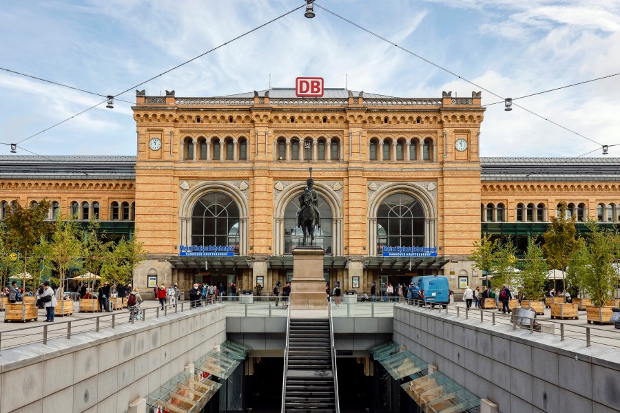 Der Hauptbahnhof Hannover. Die Stadt ist ein wichtiger Knotenpunkt für Bahnfahrten durch ganz Deutschland. (Archivfoto)