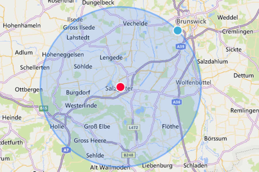 Bewegungsradius in Niedersachsen:  In diesem Radius von Salzgitter wirst du dich bewegen dürfen. (Symbolbild)