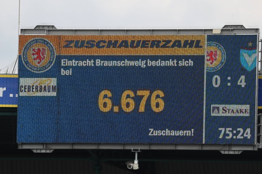 Beim ersten Heimspiel gegen Berlin waren über 6600 Zuschauer dabei.