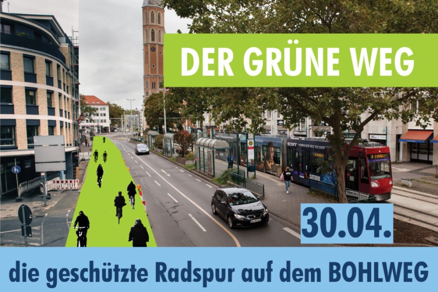 Braunschweig: Bürger können am Freitag erweiterte Radspur ausprobieren. 