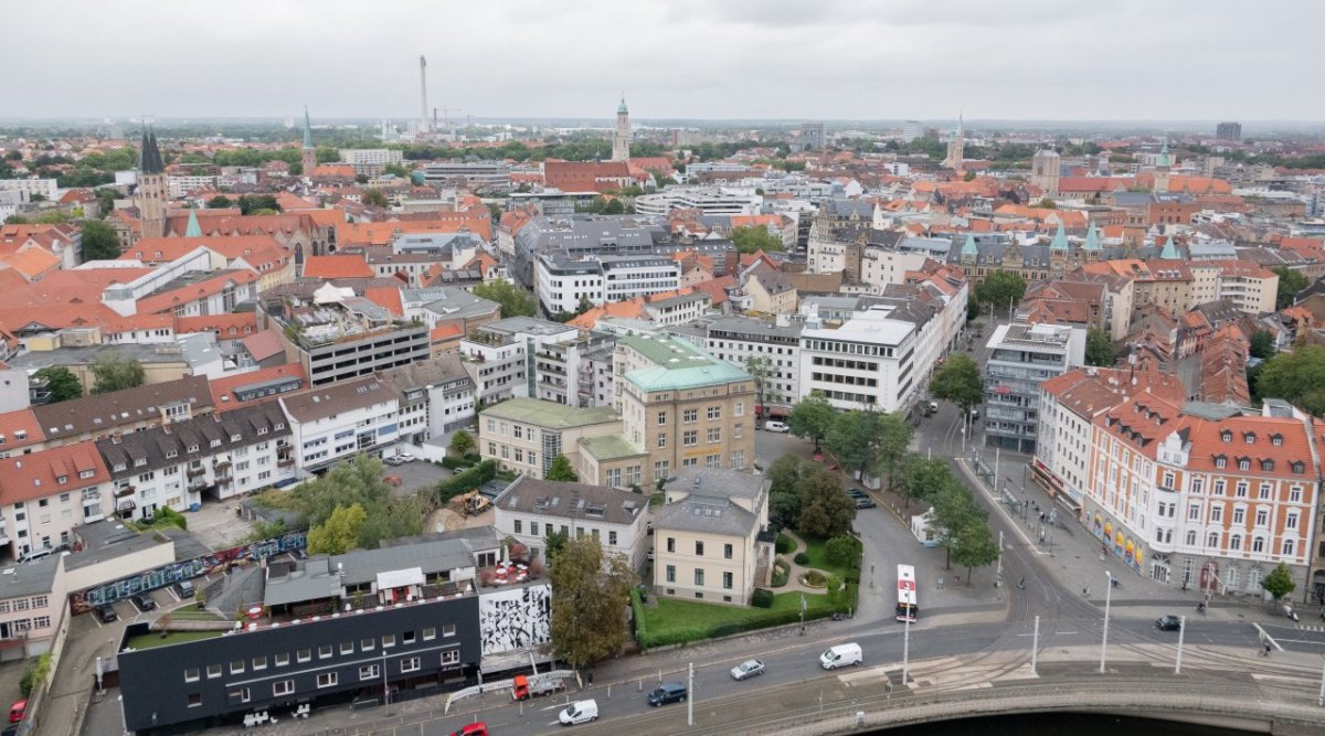 Braunschweig Luftaufnahme video