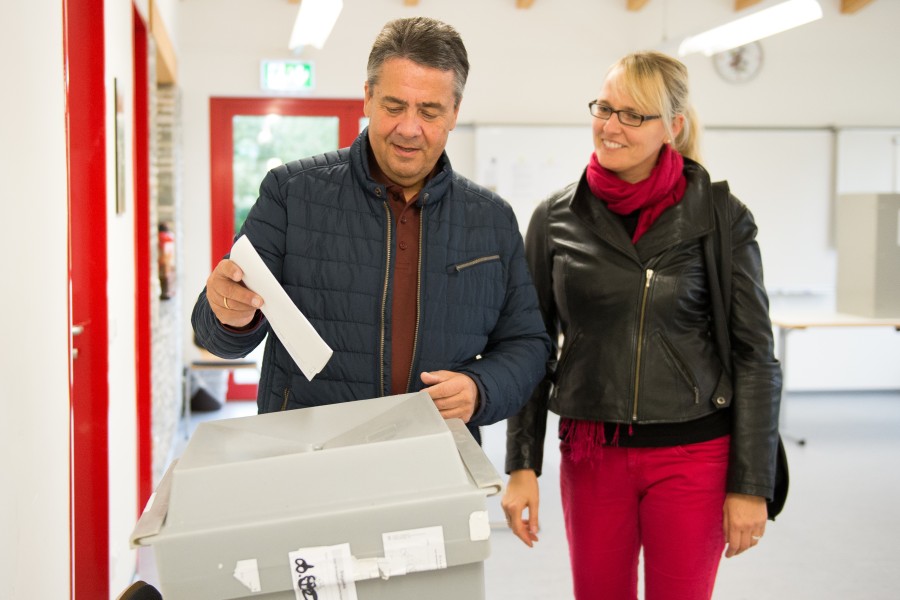 Bundestagswahl in Salzgitter und Wolfenbüttel : Am Sonntag halten wir dich im Newsblog auf dem Laufenden. Gesucht wird unter anderem ein Nachfolger für Sigmar Gabriel (SPD). (Archivbild)