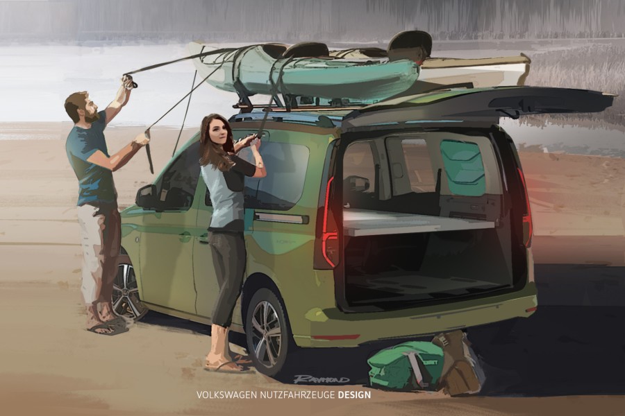 Der VW Mini-Camper ist der kleine Bruder des California.