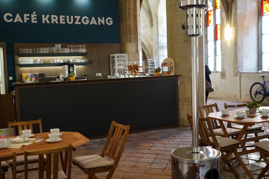 Das Café Kreuzgang liegt - etwas versteckt - in  St. Ulrici-Brüdern (Archivbild).