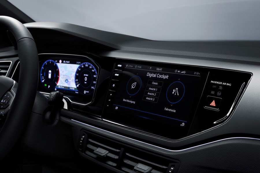 VW: Der Polo erhält eine digitale Cockpit-Landschaft. 