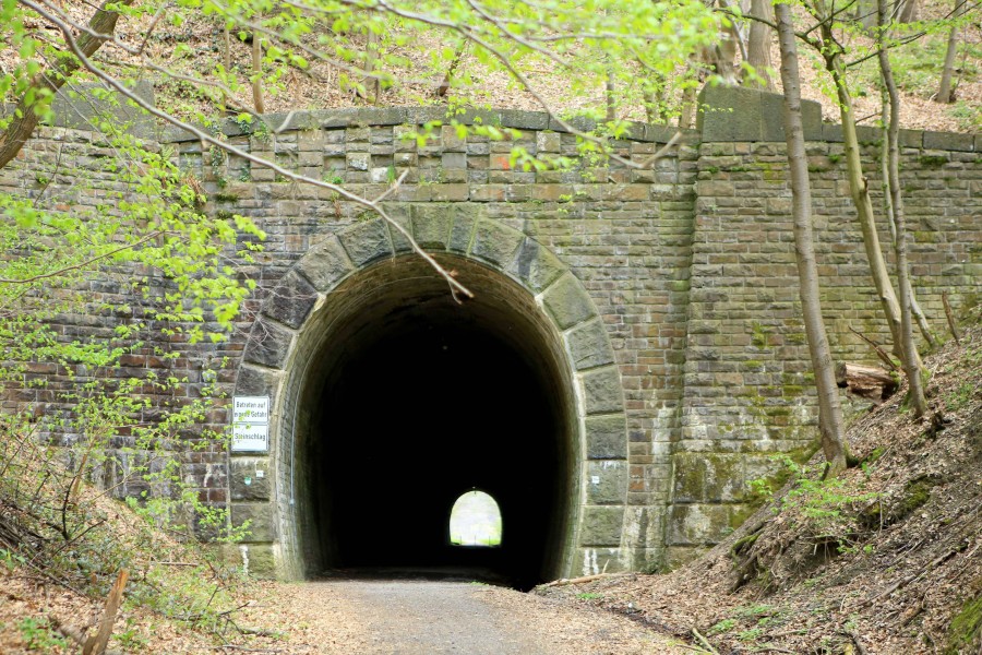 Familie Schlagowsky hat einen stillgelegten Tunnel der Innerstetalbahn im eigenen Garten stehen. (Symbolbild) 