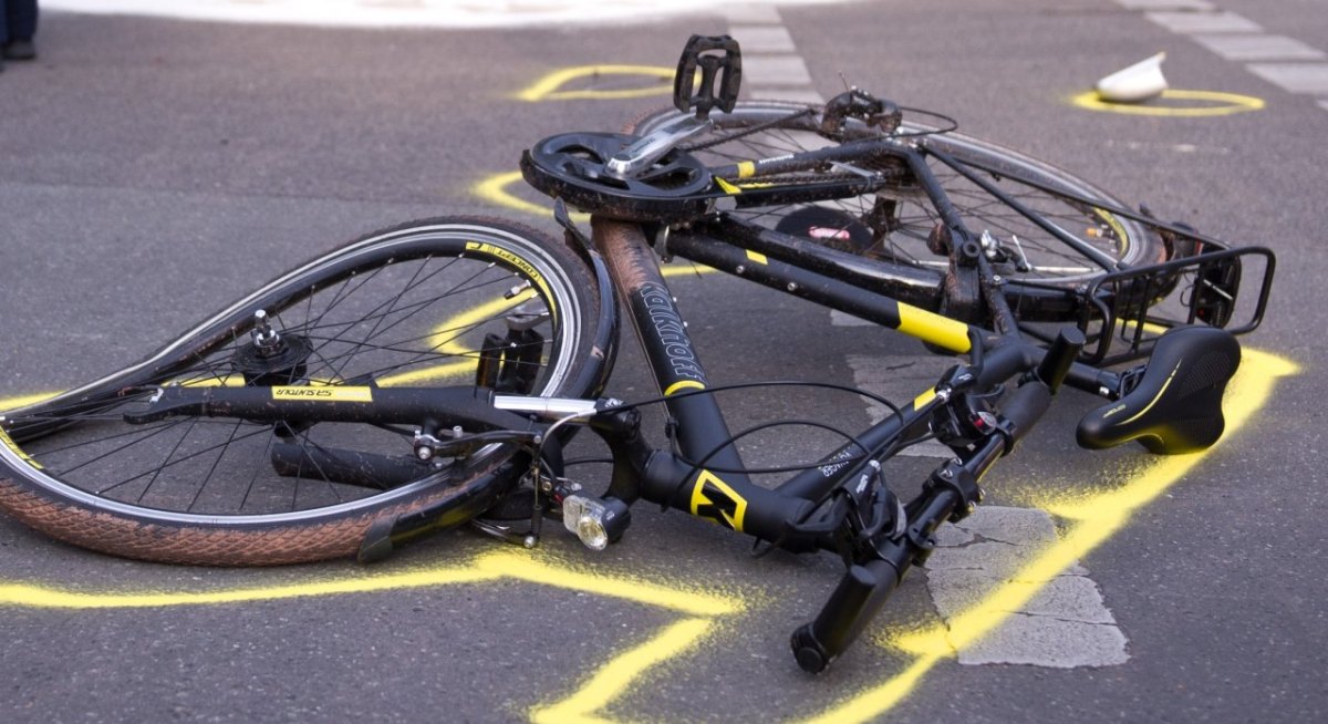 Fahrrad Unfall Symbolbild