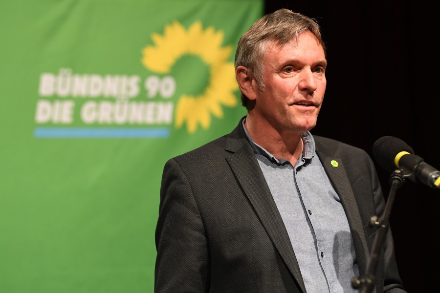Auch Hans-Joachim Janßen (Grüne) hofft auf einen Wahlerfolg seiner Partei. 