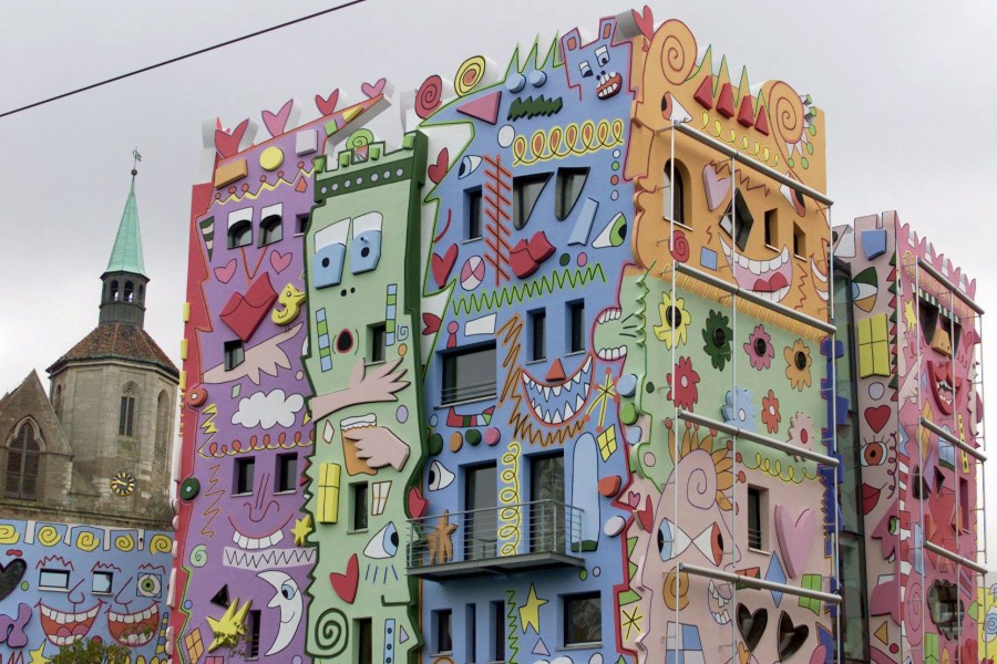 Trist und grau: Das Happy Rizzi House.