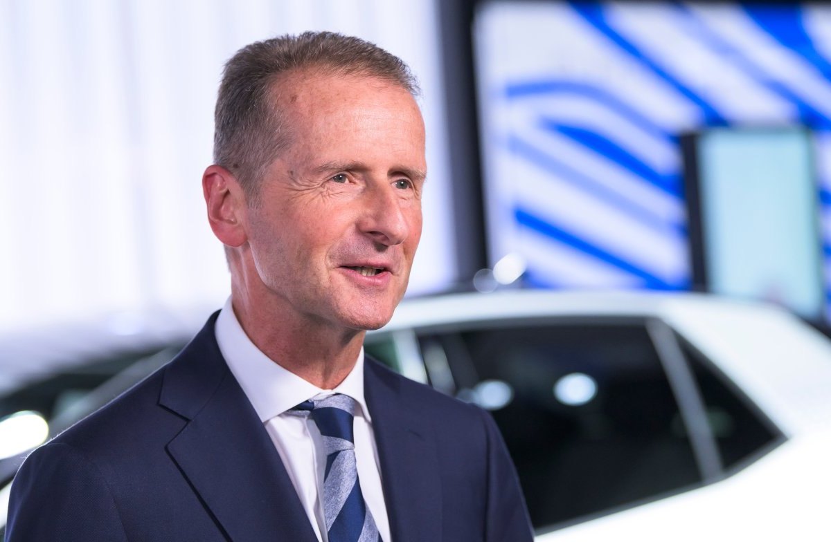 Herbert Diess VW China Davos
