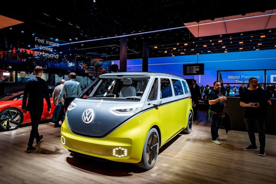 Auf der IAA 2019 hat VW erstmal den ID.Buzz präsentiert.
