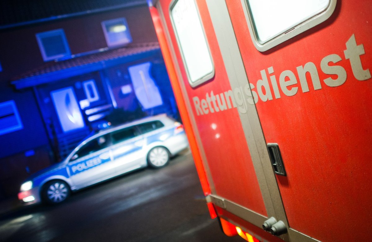 Krankenwagen Rettungswagen Blaulicht