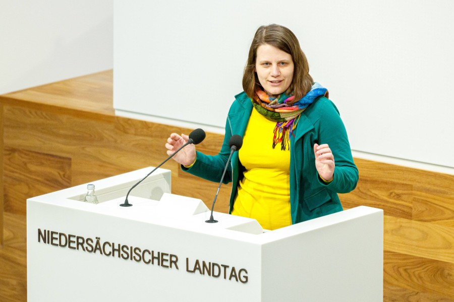  Julia Willie Hamburg macht sich für die Landtagswahl in Niedersachsen große Hoffnung für die Grünen. 