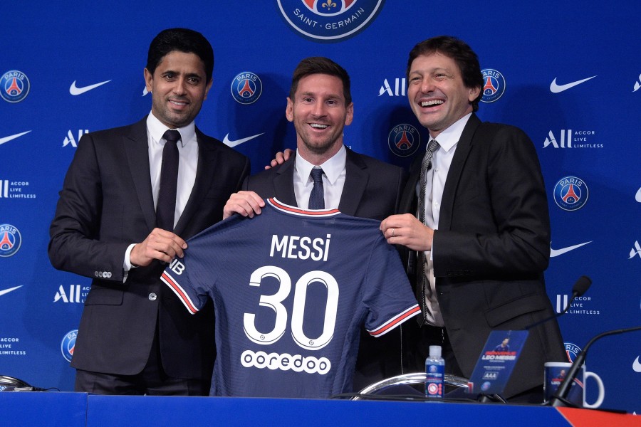 Lionel Messi hat bei Paris Saint-Germain unterschrieben.
