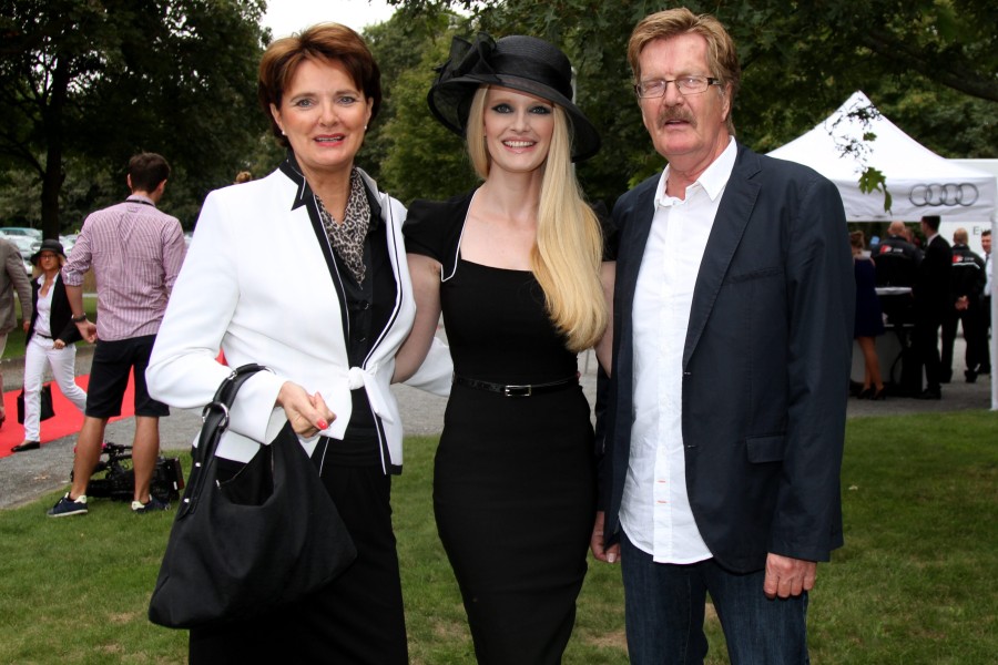 Mirja du Mont und ihre Eltern: Heidi und Lothar Becker im Jahr 2013 (Archivbild)