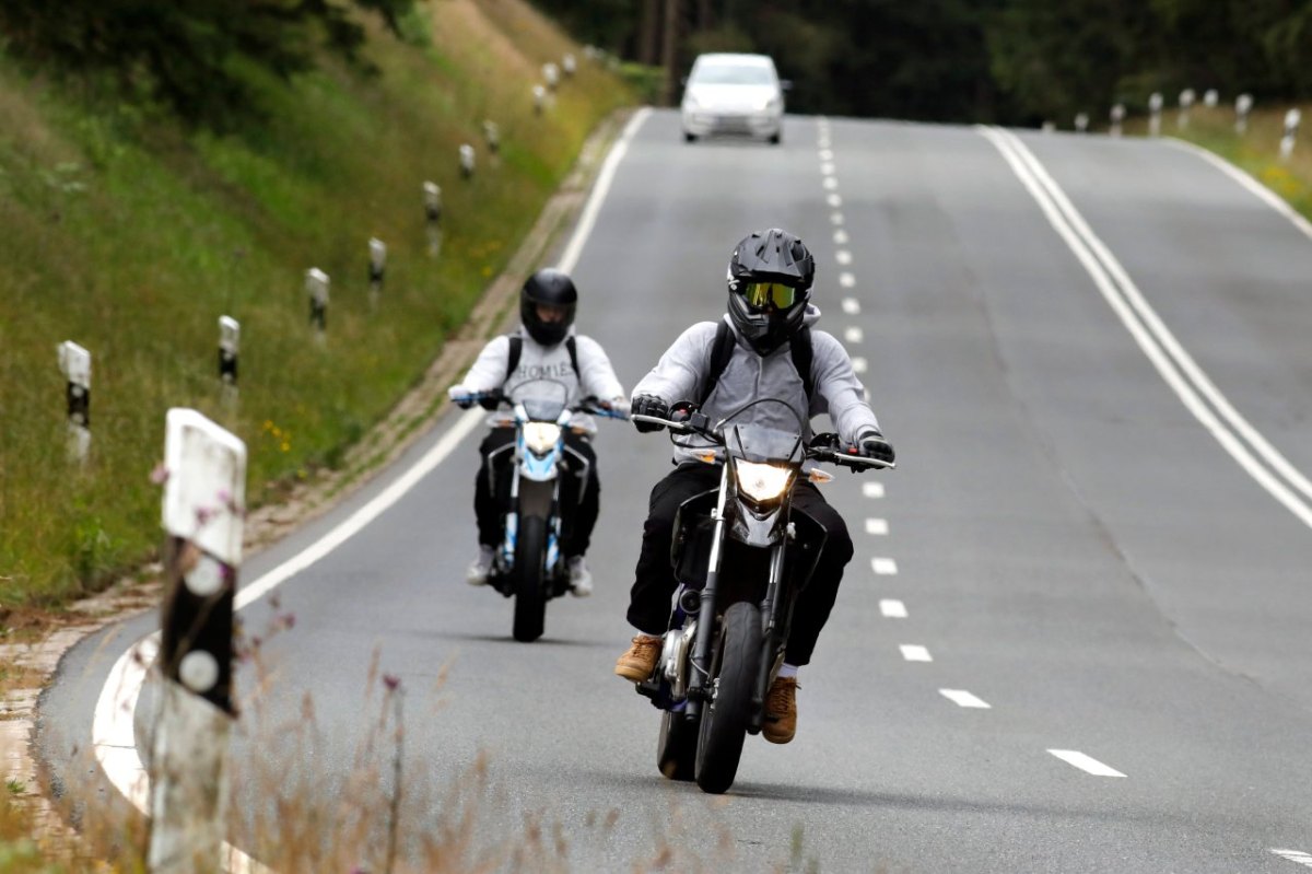 Motorradfahrer