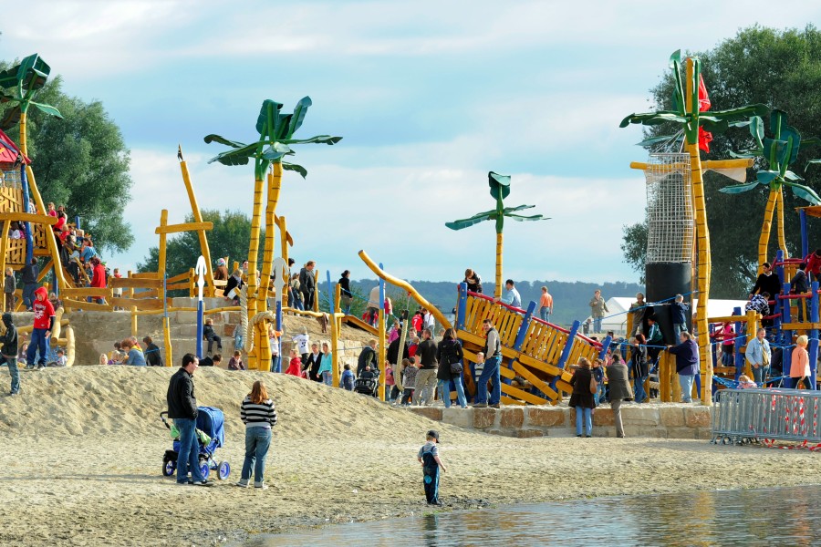 Piratenspielplatz am Salzgitter See