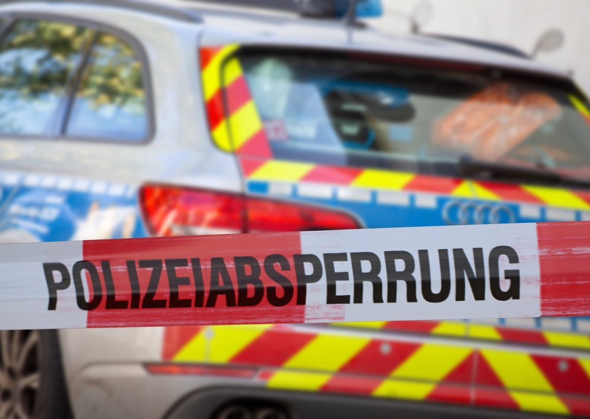 Polizei Absperrung