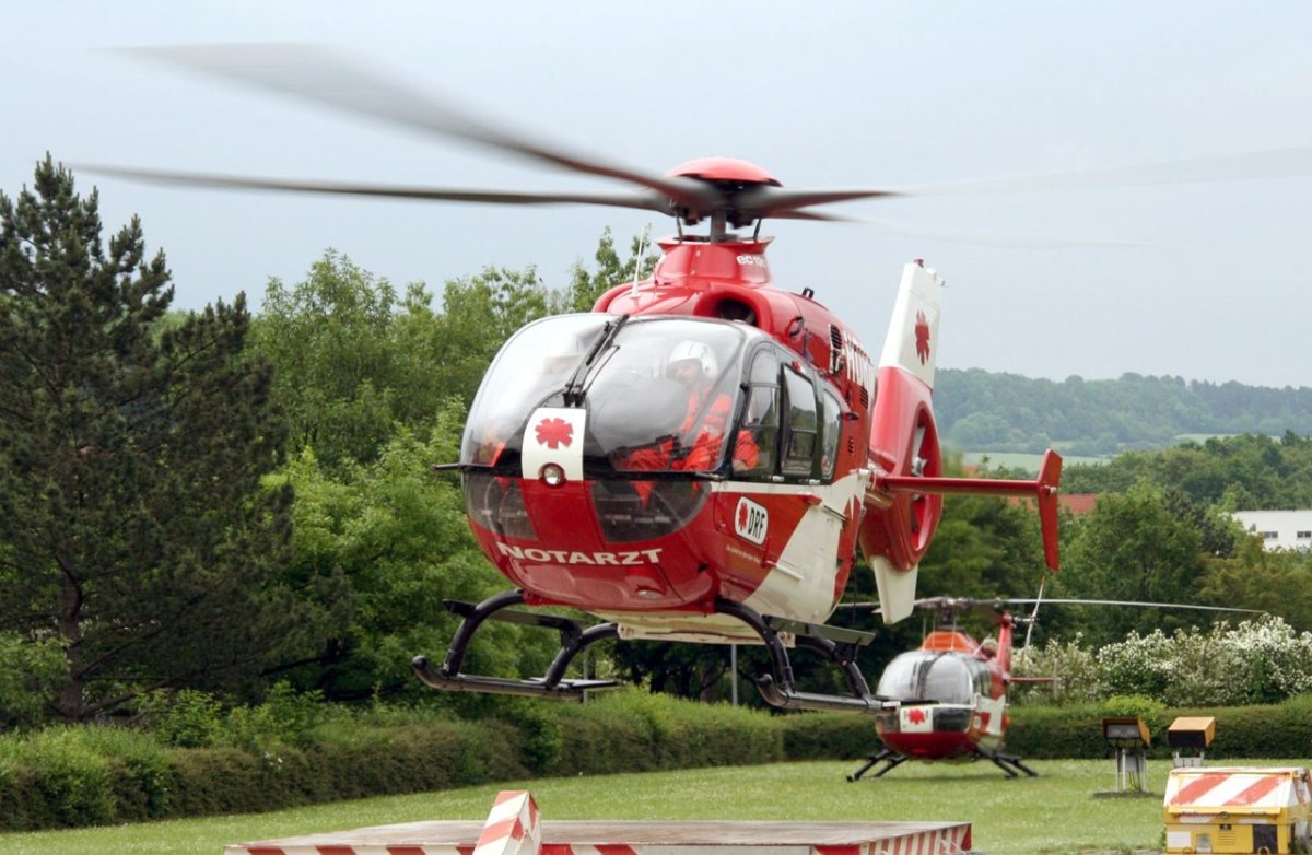 Rettungshubschrauber Harz Unfall Göttingen Uniklinik