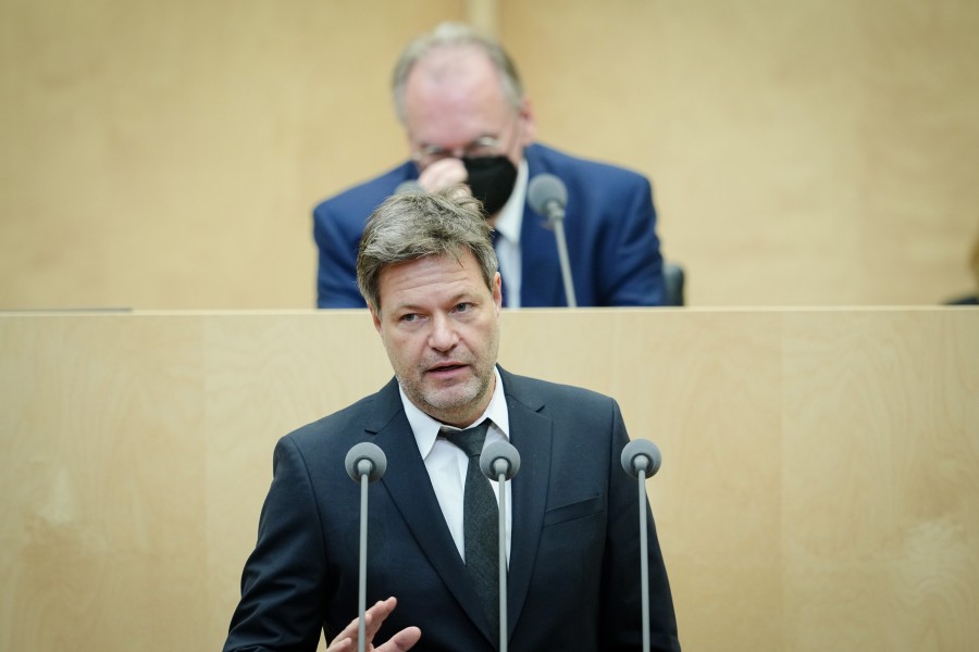 Bundeswirtschaftsminister Robert Habeck (Grüne)