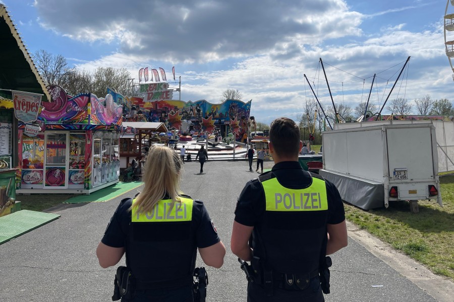 Die Polizei in Salzgitter ist auf dem Ostermarkt präsent – damit es für alle friedlich verläuft. 