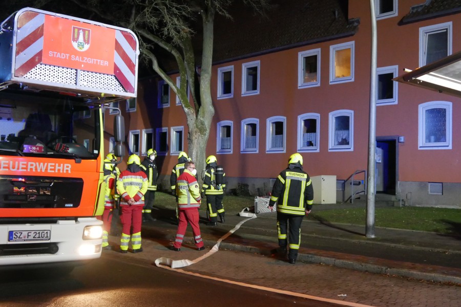Auch im März brannte ein Kinderwagen in einem Treppenhaus in Salzgitter-Lebenstedt.