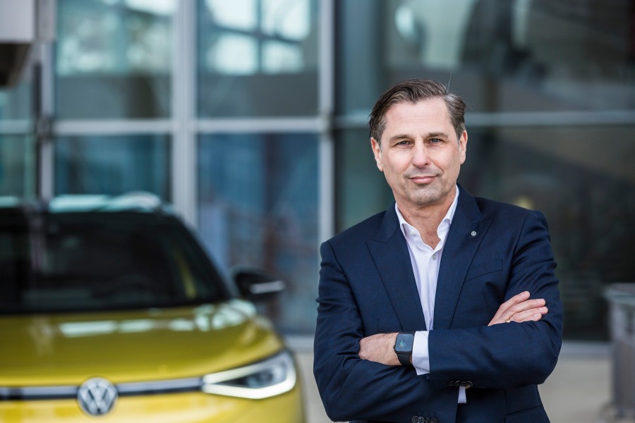 Vorstand für Marketing, Vertrieb und After-Sales bei Volkswagen, Klaus Zellmer.