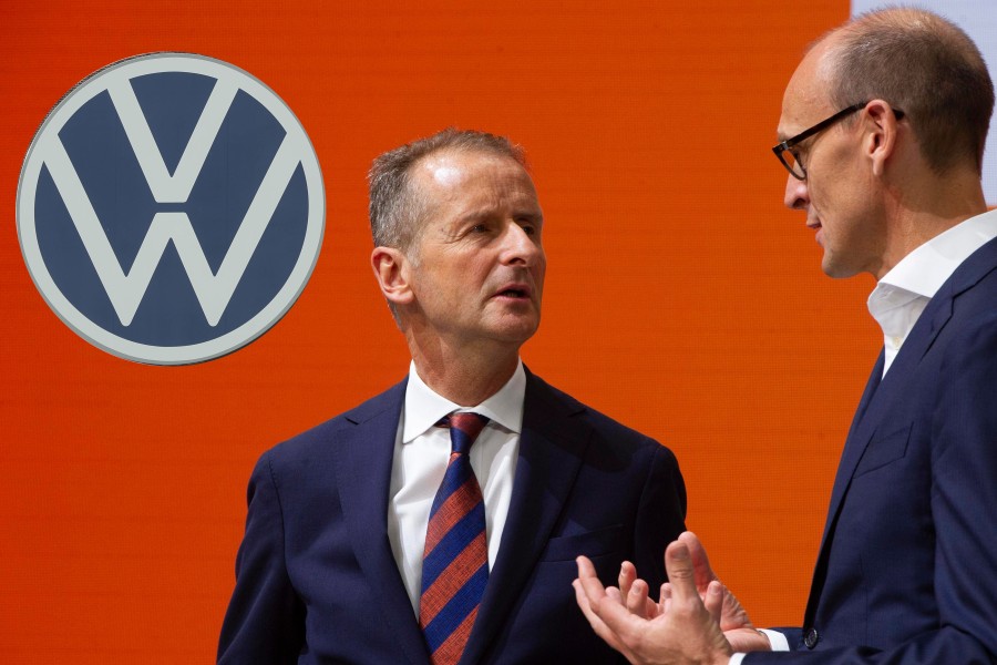 Bei VW gibt es Krach zwischen Herbert Diess (links) und Ralf Brandstätter. (Archivbild)