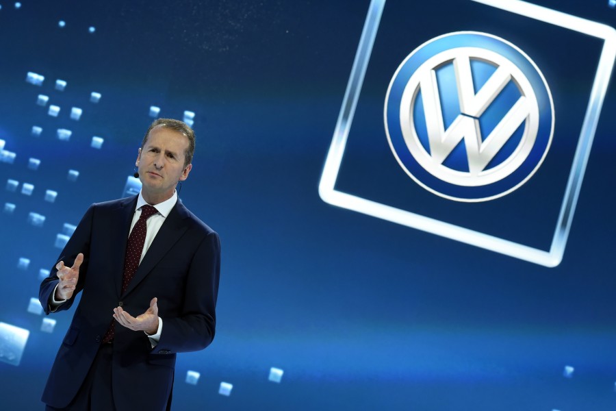 VW-Markenchef Herbert Diess: Es gilt die Unschuldsvermutung.