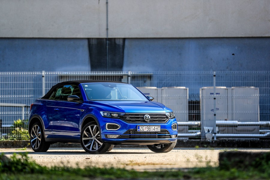 Gibt es mittlerweile auch als R-Linie: Den VW T-Roc Cabriolet.