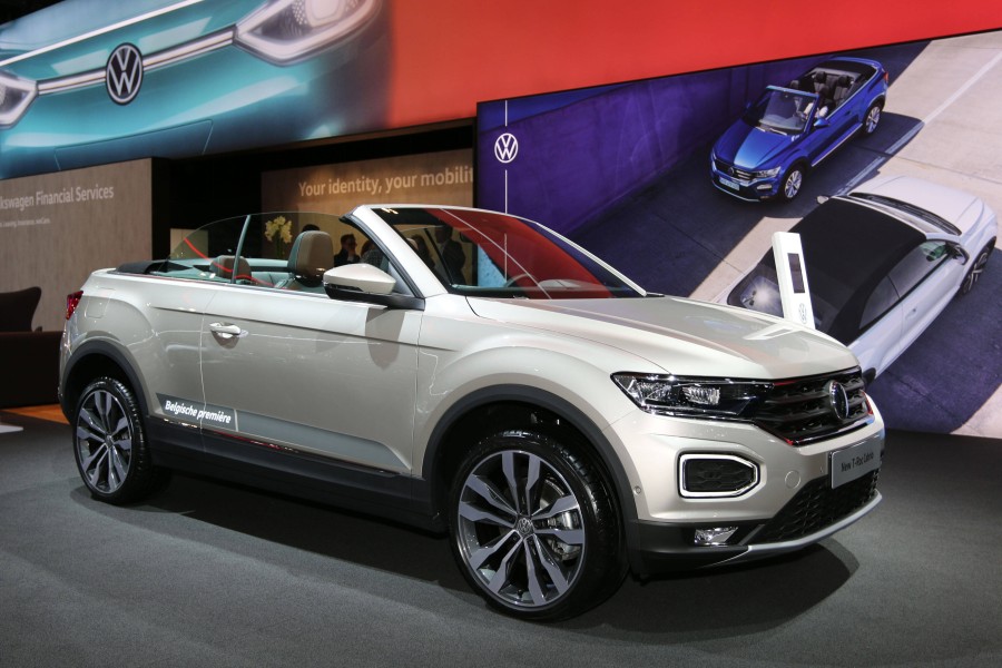 In diesem Jahr stellte VW den T-Roc Cabrio vor.
