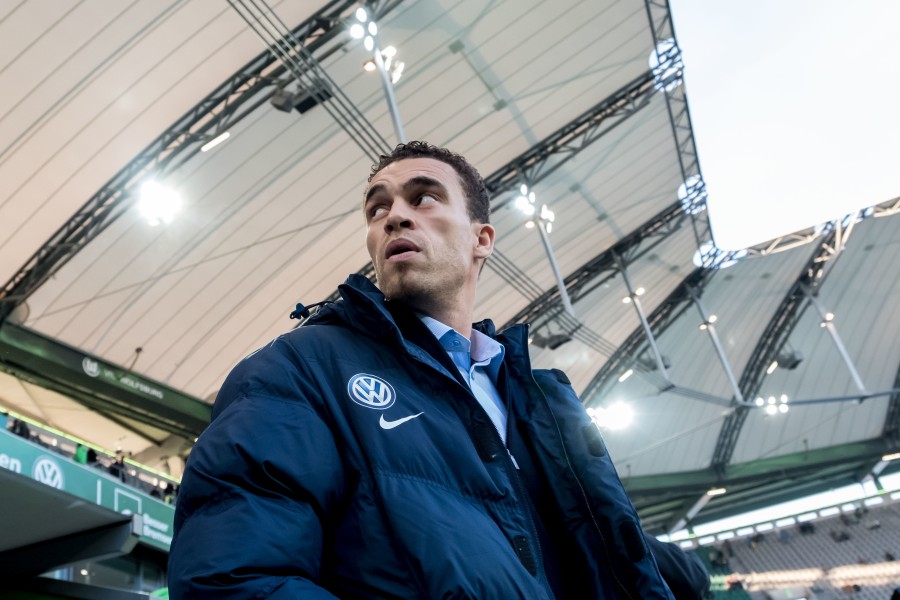 Wolfsburgs Trainer Valérien Ismaël.