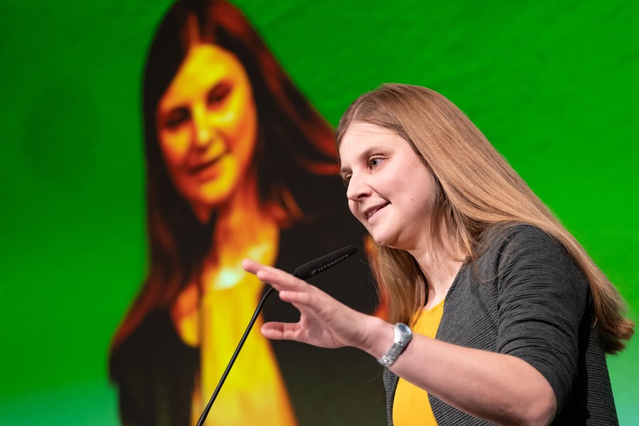 Anne Kura ist ist seit März 2018 Landesvorsitzende der Grünen in Niedersachsen.