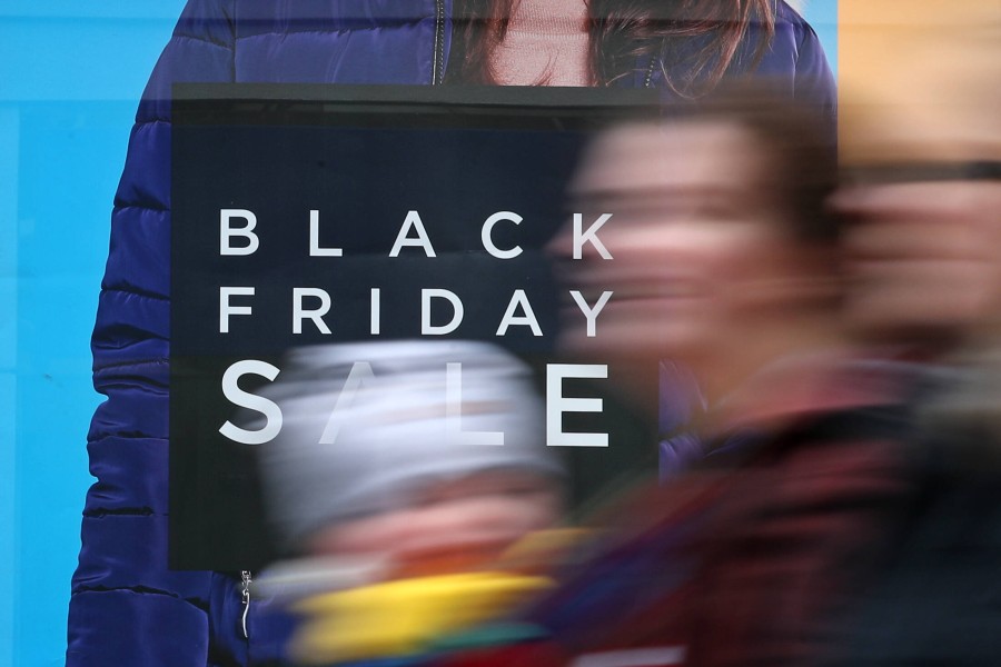 Der „Black Friday“ lockt die Leute in die Innenstädte und in die Online-Shops.