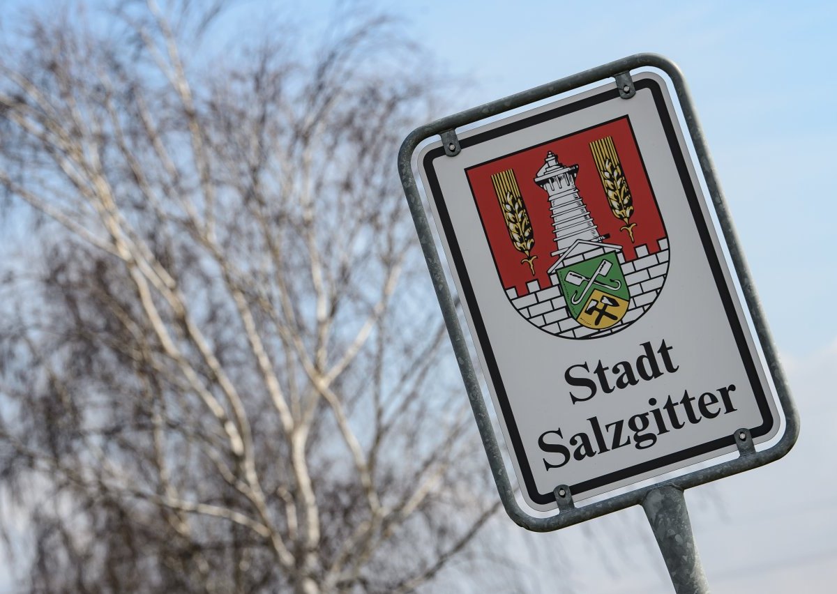 corona salzgitter schild