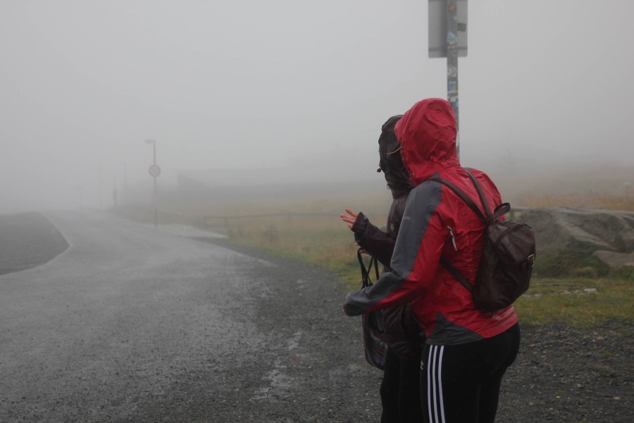 Auf dem Brocken im Harz stürmt es! (Archivbild)