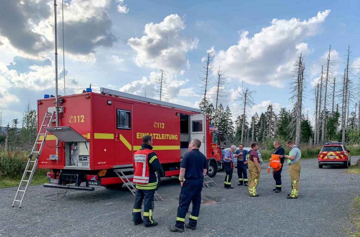 harz feuerwehr wanderere verlaufen vater tochter brocken